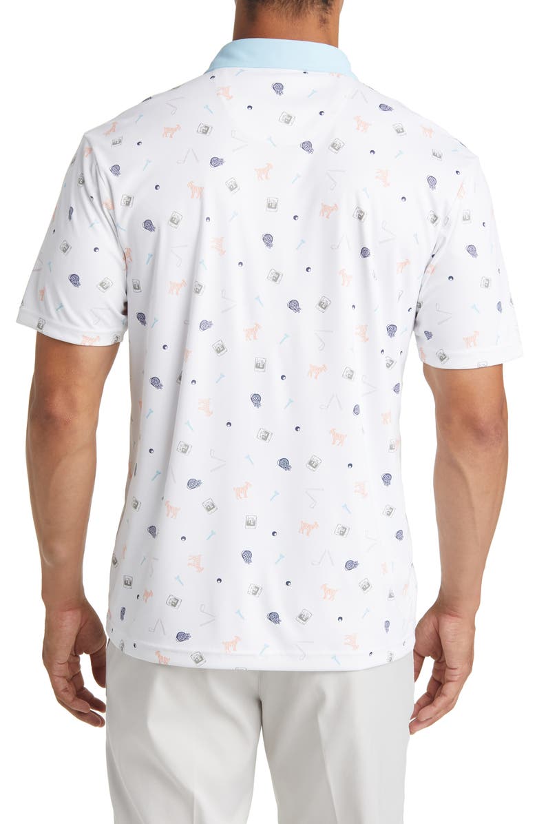 Swannies Amendt Print Golf Polo, Alternate, color, 
