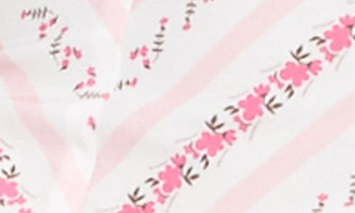 Edikted Alaine Floral Stripe Cotton Blend Camisole In Multi