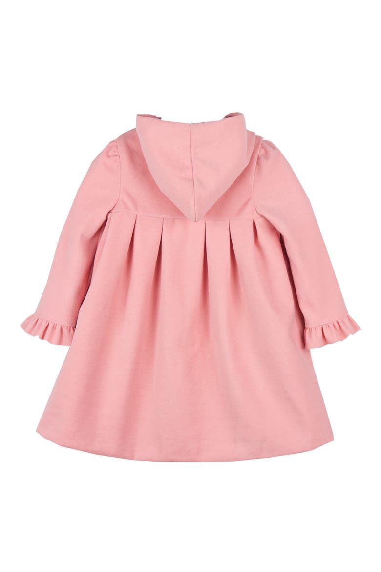 Kids' Hooded Riding Coat, Alternate, color, PINK