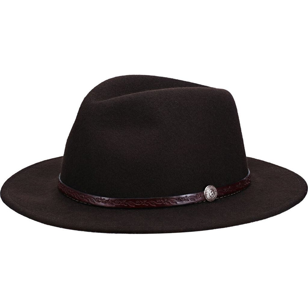 Stetson Cromwell Hat In Brown
