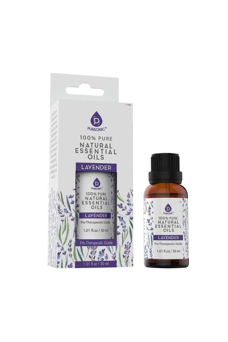 100% Pure & Natural Lavender Essential Oils, Main, color, Purple