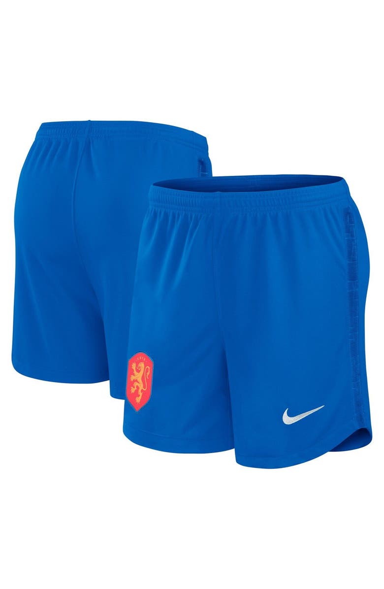 Nike Women's Nike Blue Netherlands Women's National Team 2021 Stadium Home/Away Performance Shorts, Main, color, Blue