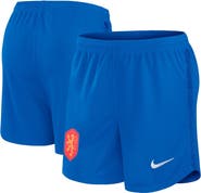 Nike Women's Nike Blue Netherlands Women's National Team 2021 Stadium Home/Away Performance Shorts
