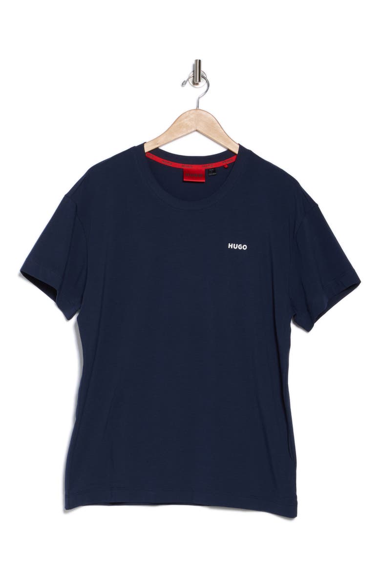 Dave Stretch Cotton T-Shirt, Alternate, color, DK BU