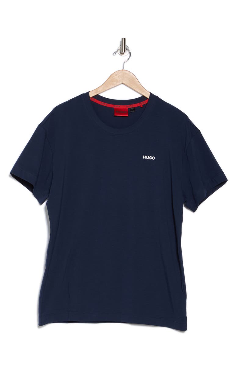 BOSS Dave Stretch Cotton T-Shirt, Alternate, color, Dk Bu