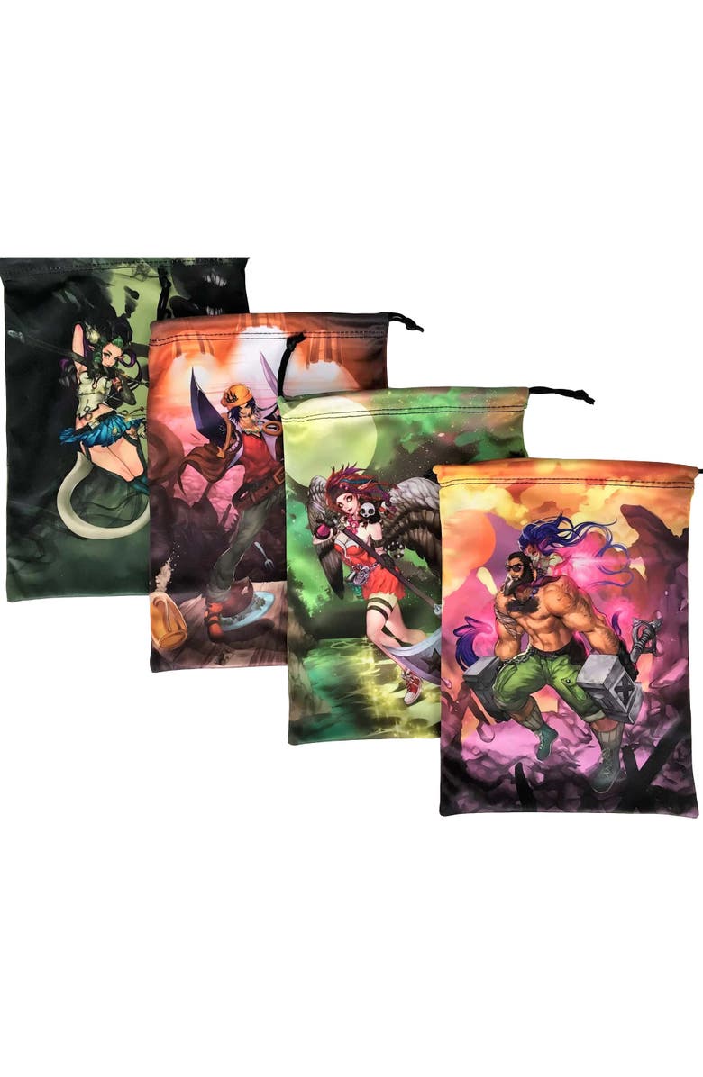 Middara Adventurer Tuck Bags 10Pc Drawstring Set, Alternate, color, Multicolored