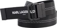 KARL LAGERFELD PARIS Stitch Logo Belt
