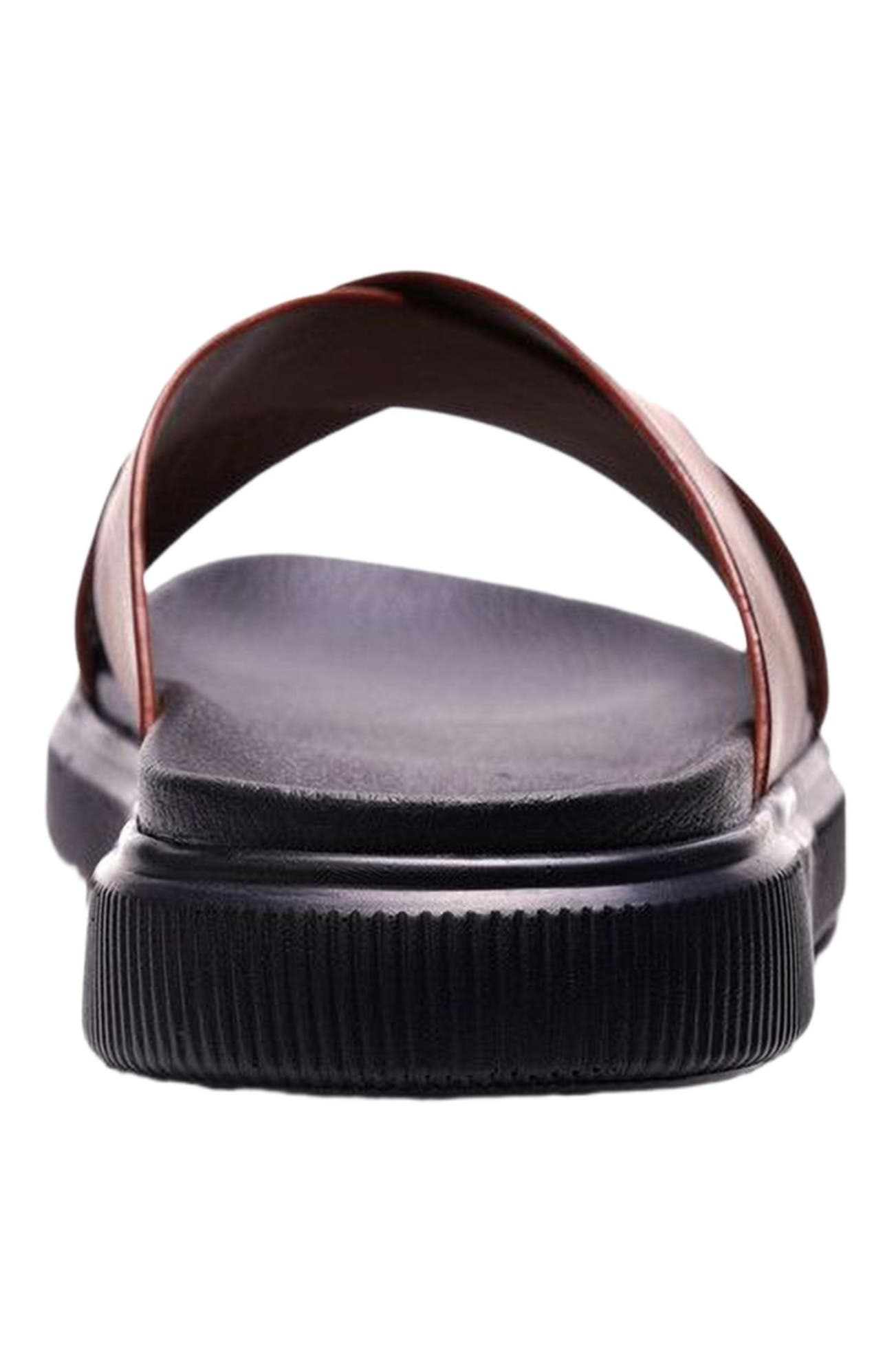 Rioza Sandal, Alternate, color, Tan Leather