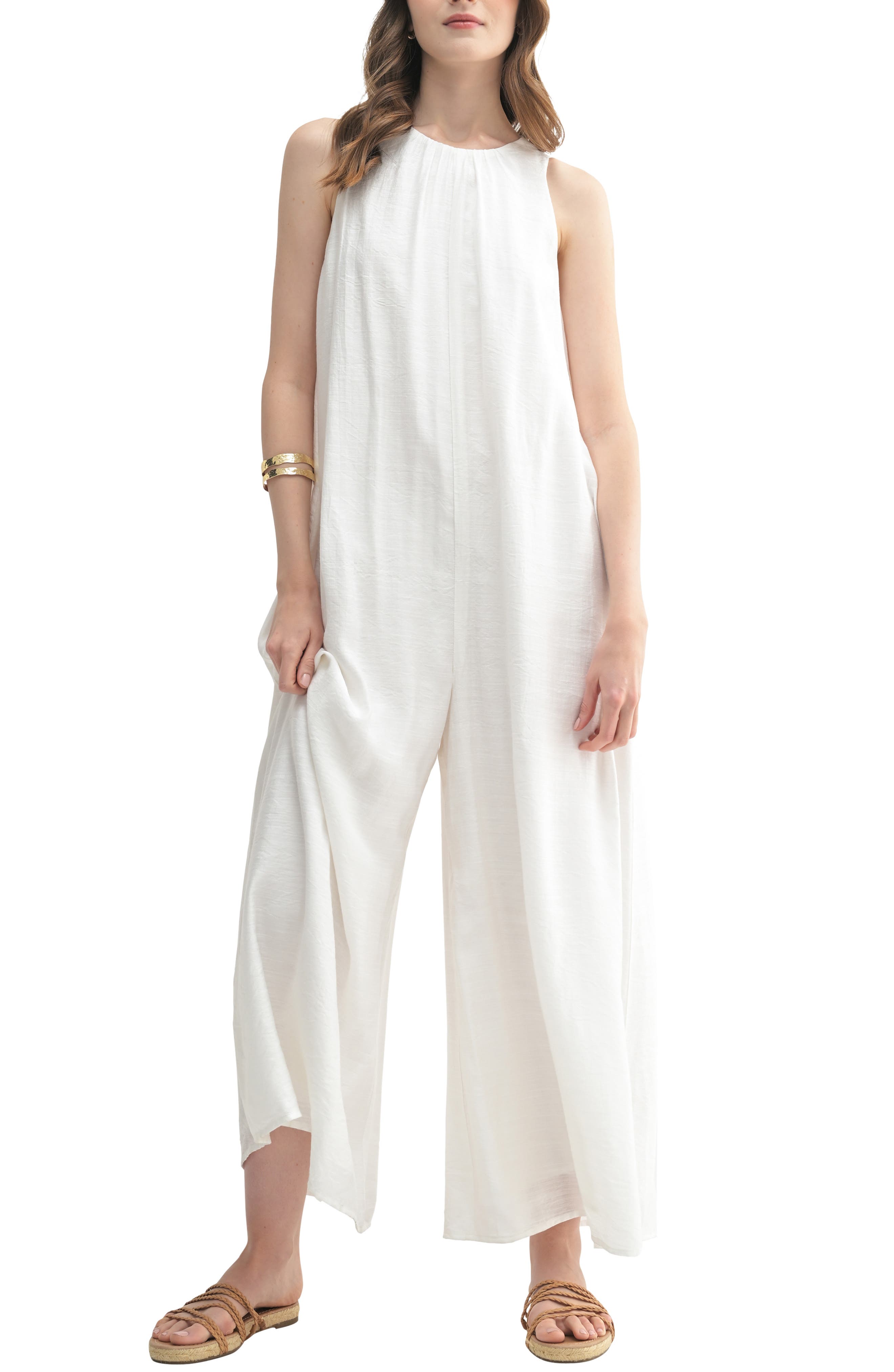 Lush Wide Leg Jumpsuit