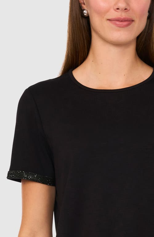 Halogen ® Rhinestone Cuff Top In Rich Black