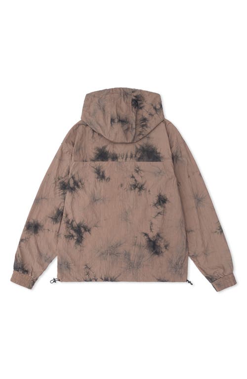 Alphastyle Owais Tie Dye Hooded Anorak Jacket