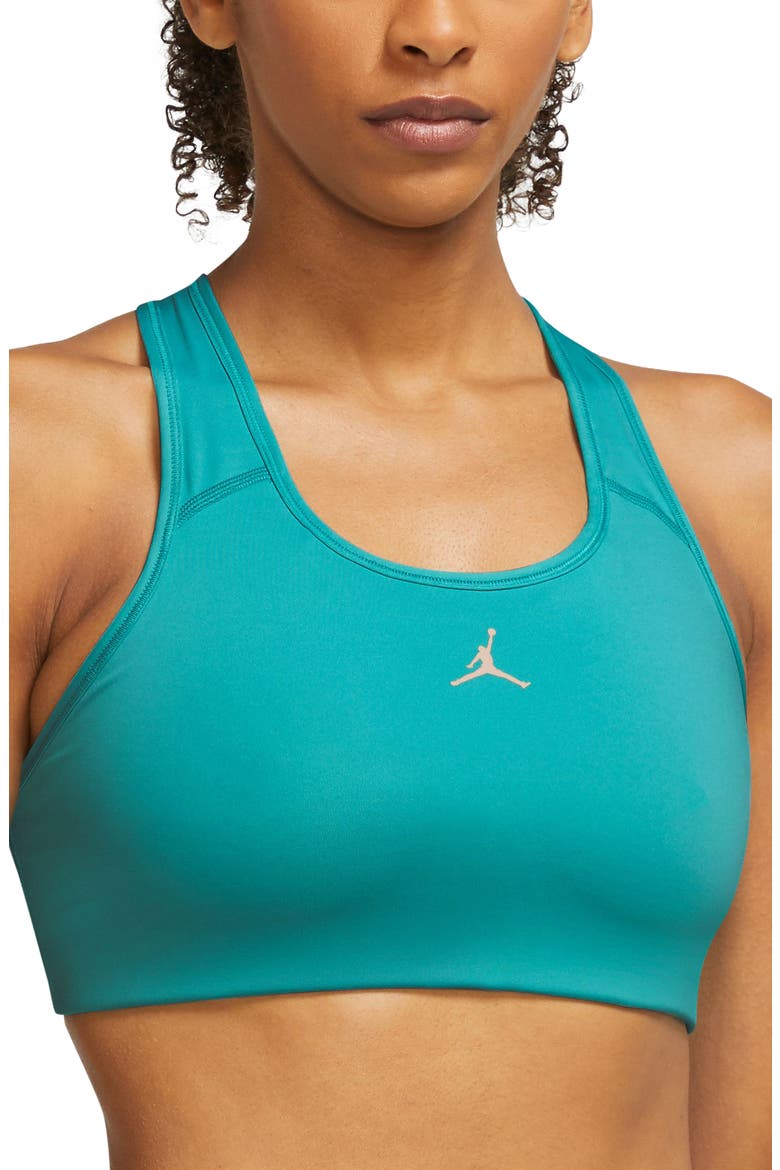 Jumpman Sports Bra, Main, color, WASHED TEAL/ SAND DRIFT