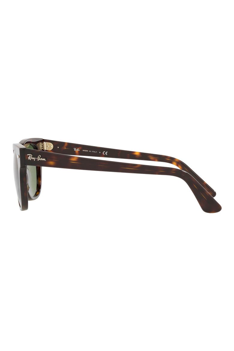 Meteor 50mm Wayfarer Sunglasses, Alternate, color, TORTOISE / GREEN