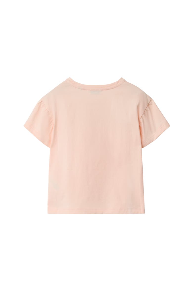 Burberry London Guard Cotton T-shirt, Alternate, color, Shell Pink