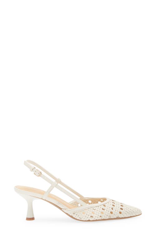 NINE WEST NINE WEST ROWEN POINTED TOE SLINGBACK PUMP