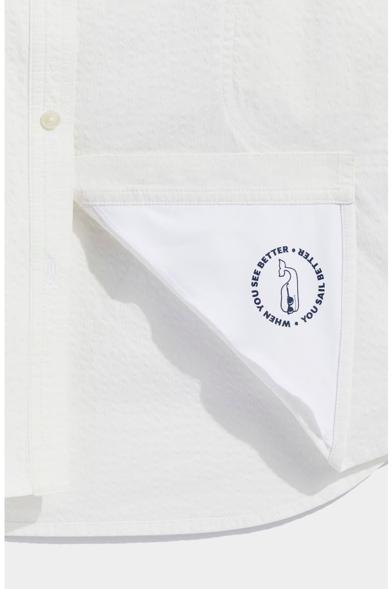 Harbor Cover-Up Shirt, Alternate, color, WHITE CAP V3