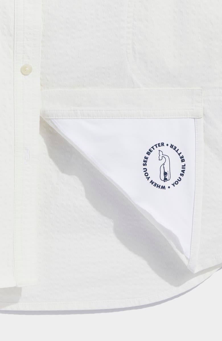 vineyard vines Harbor Cover-Up Shirt, Alternate, color, 