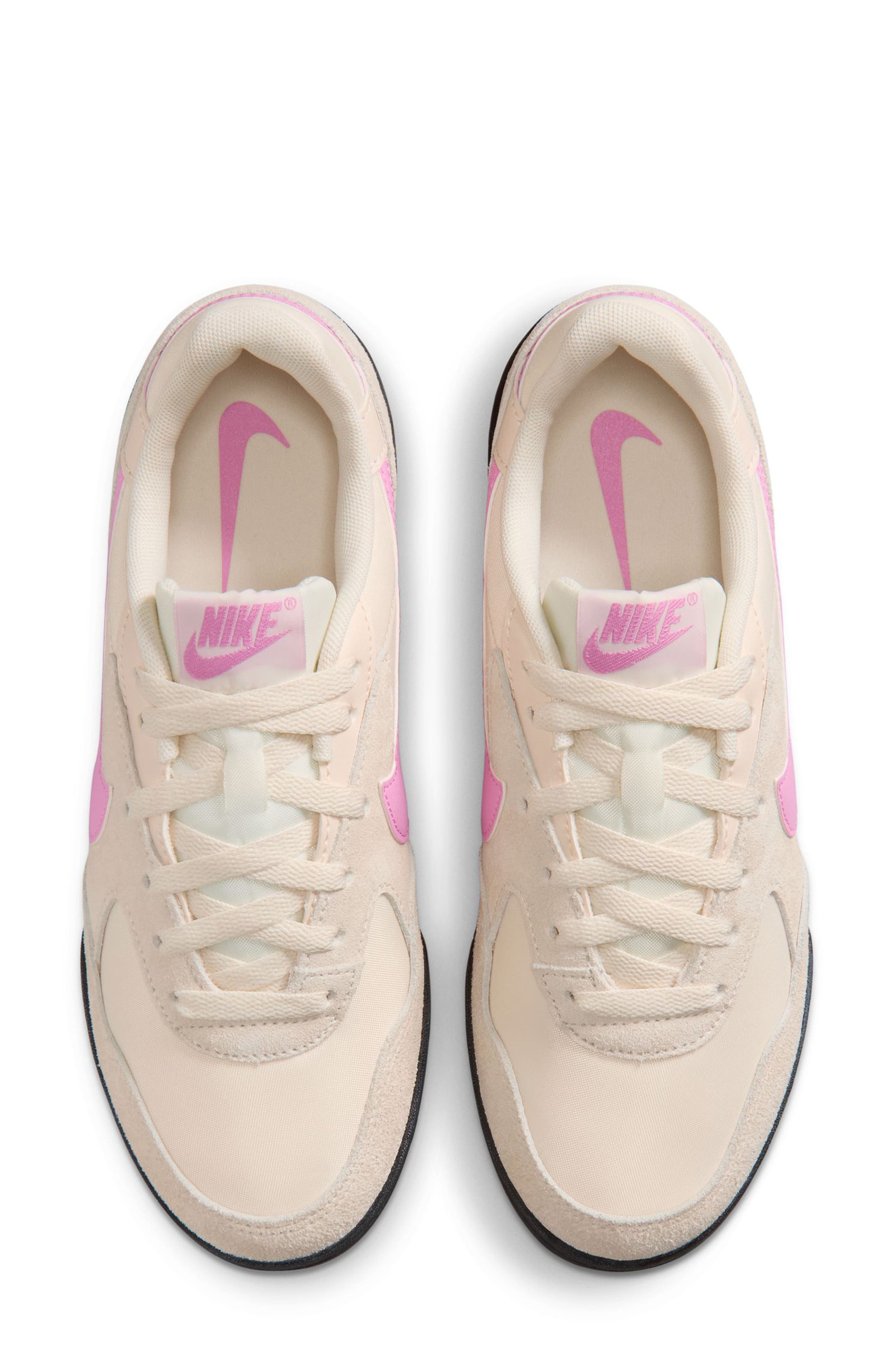 Nike Terra Manta Suede Low Top Sneaker, Alternate, color, Chalk/ Magenta/ Off Noir