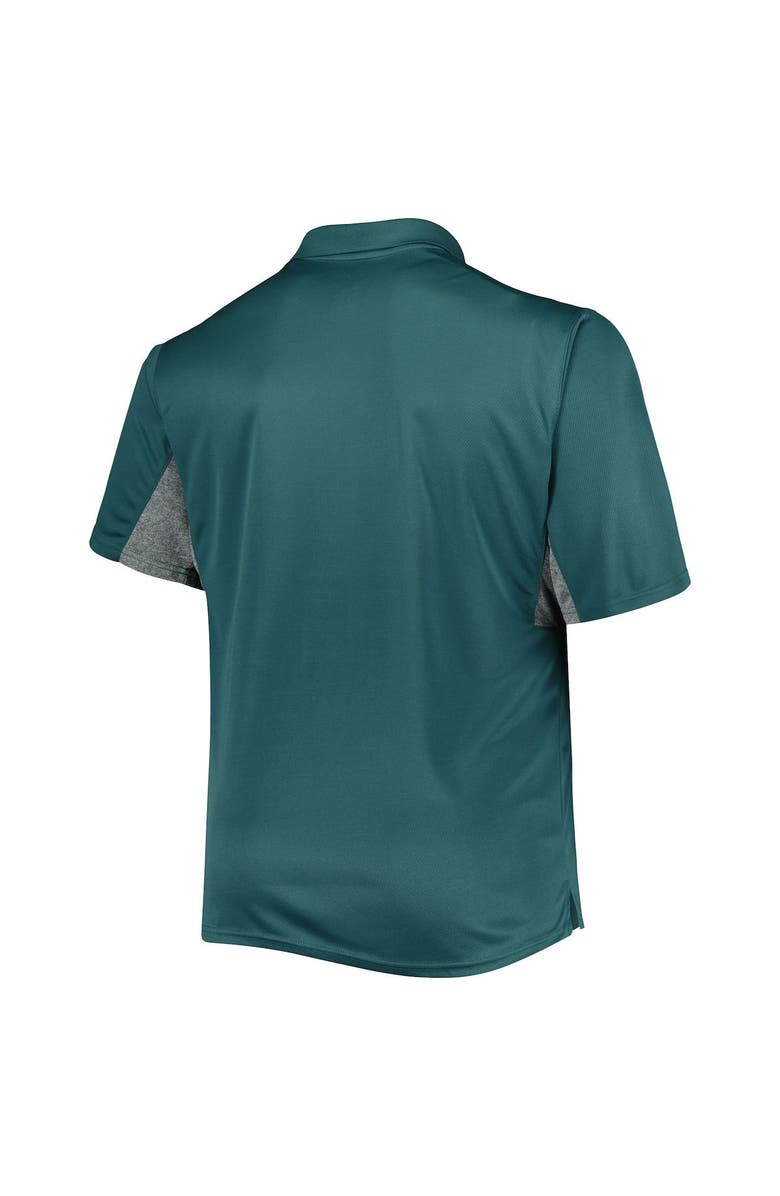 PROFILE Men's Midnight Green Philadelphia Eagles Big & Tall Team Color Polo, Alternate, color, Teal