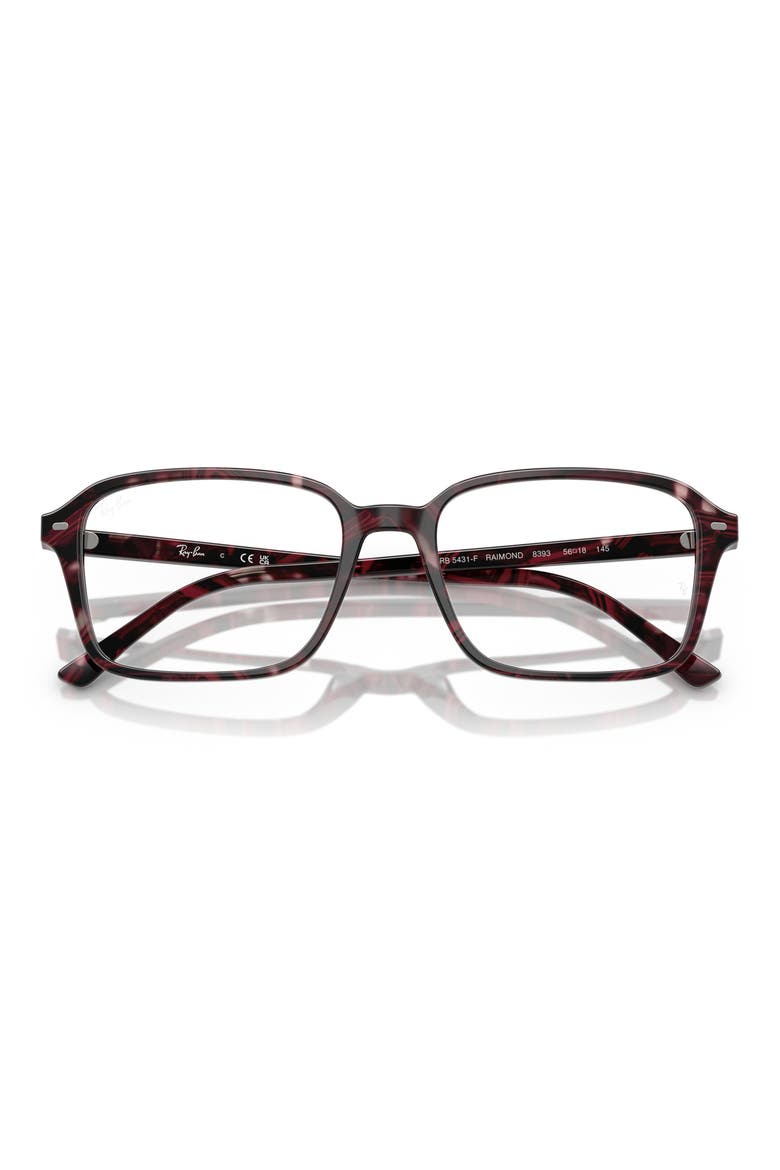 54mm Square Optical Glasses, Alternate, color, VIOLET