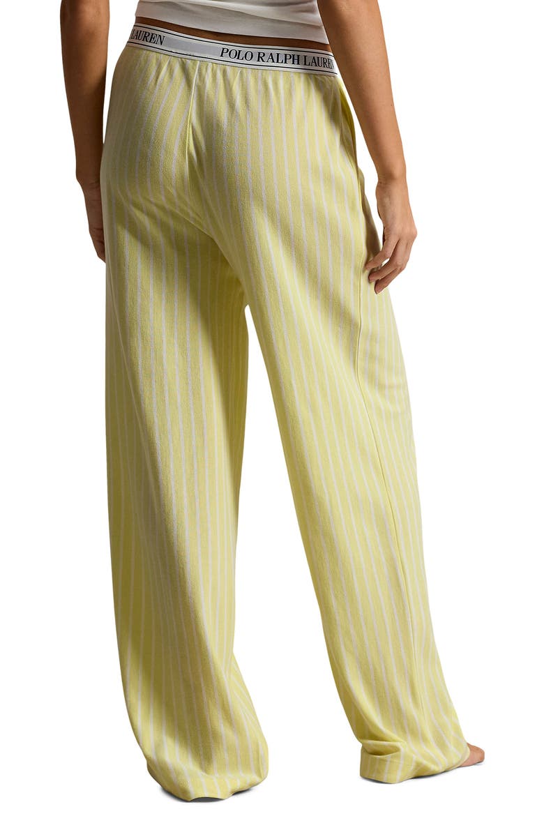 Logo Pajama Pants, Alternate, color, LEMON VERBINA