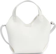 Madden Girl Faux Leather Mini Shopper Tote