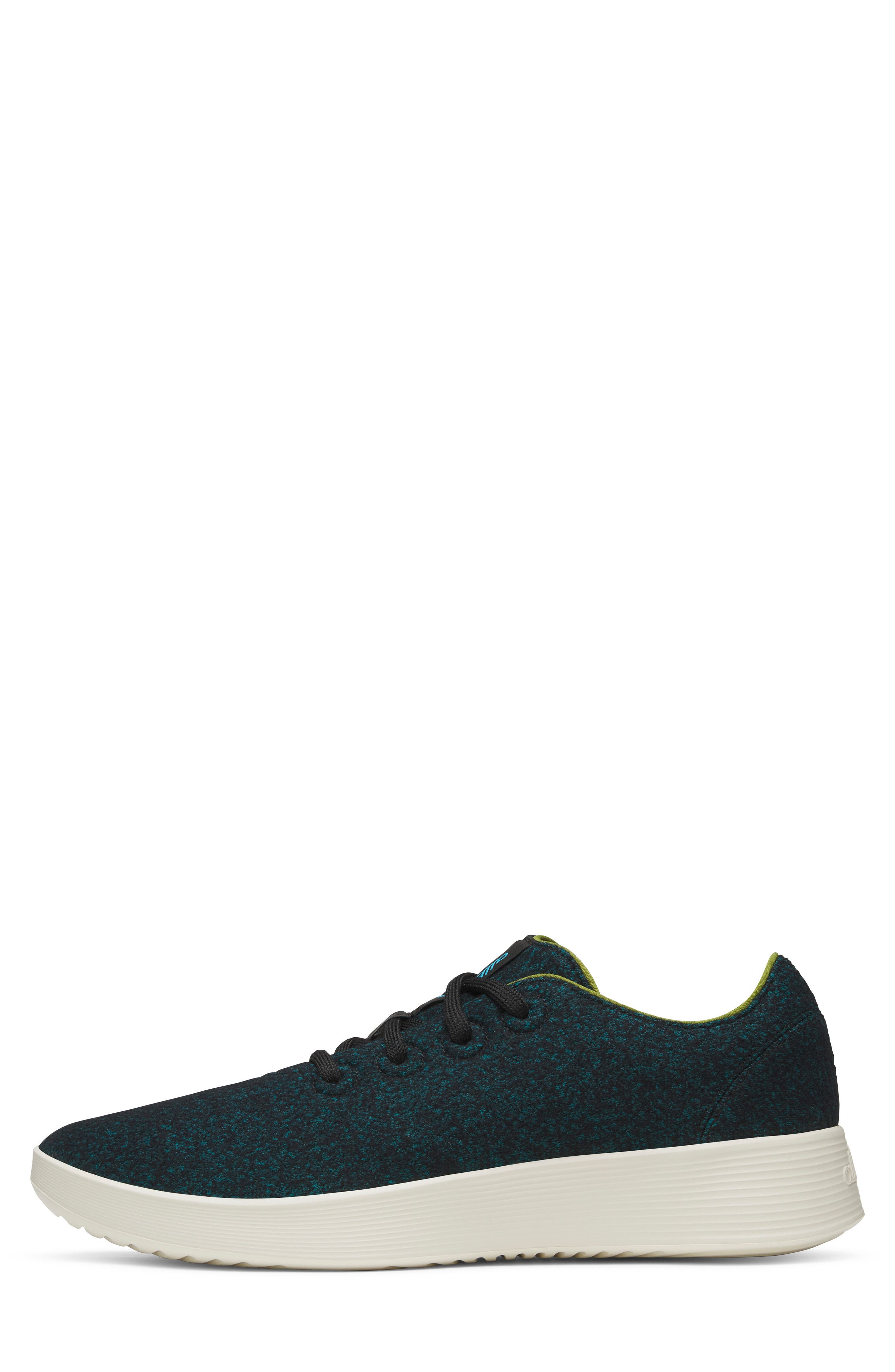 Allbirds Wool Runner Go Sneaker, Alternate, color, Natural Black/ Multi