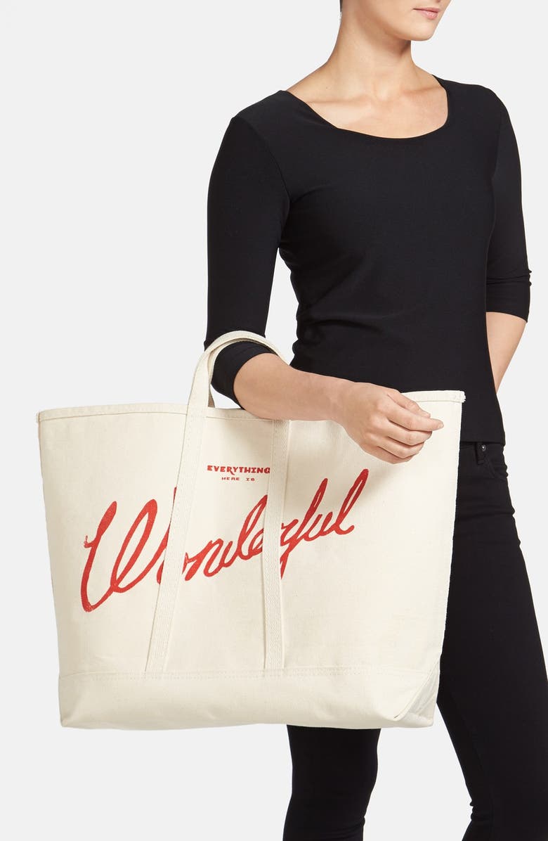 Best Made Co. Best Made Co '100lb Coal Bag' Canvas Tote, Alternate, color,