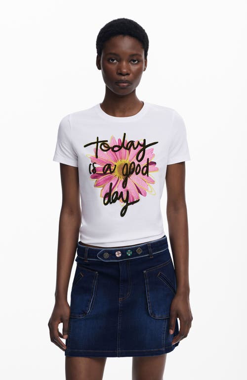 Desigual Denim Miniskirt In Blue