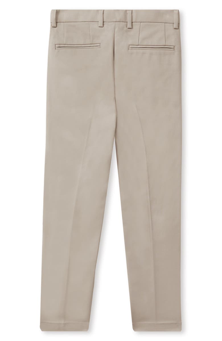 Reiss Kids' Eastbury Sr. Flat Front Stretch Cotton Chinos, Alternate, color, 