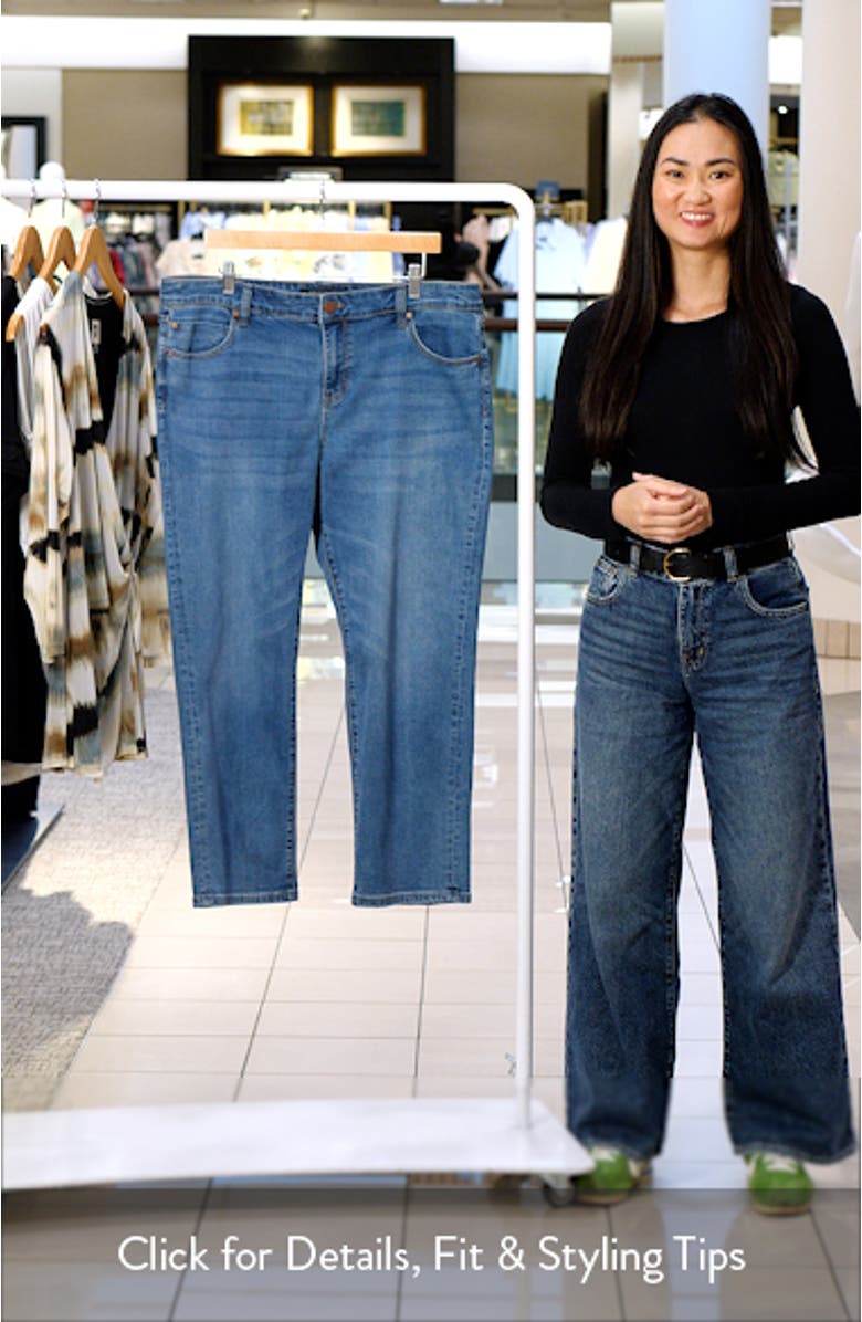 Kennedy Crop Straight Leg Jeans, sales video thumbnail
