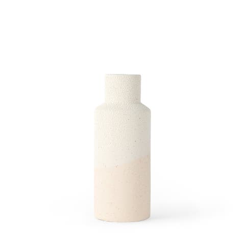 Salar Crackled Ceramic Vase