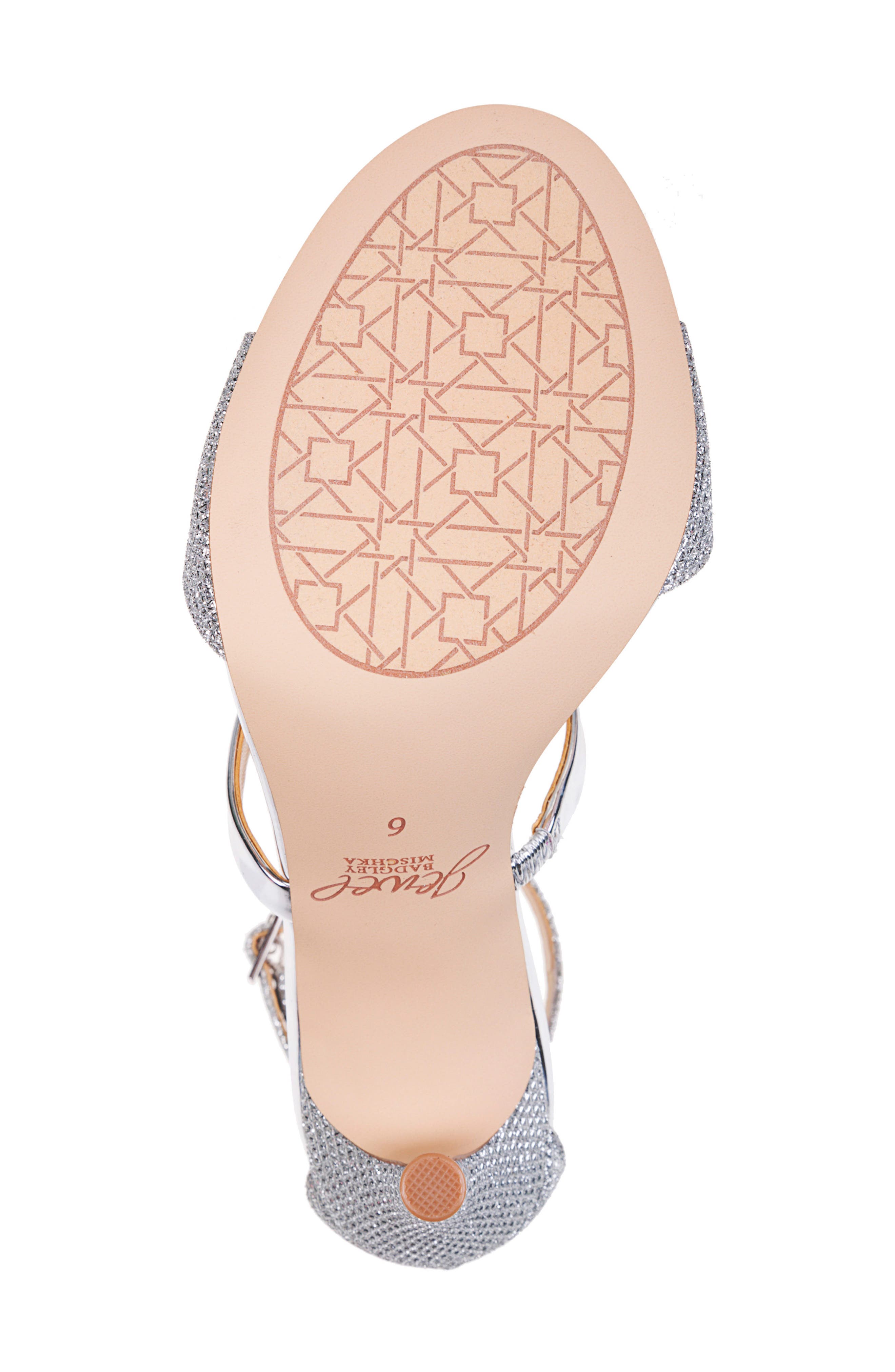 Jewel Badgley Mischka Rihanna Sandal, Alternate, color, 