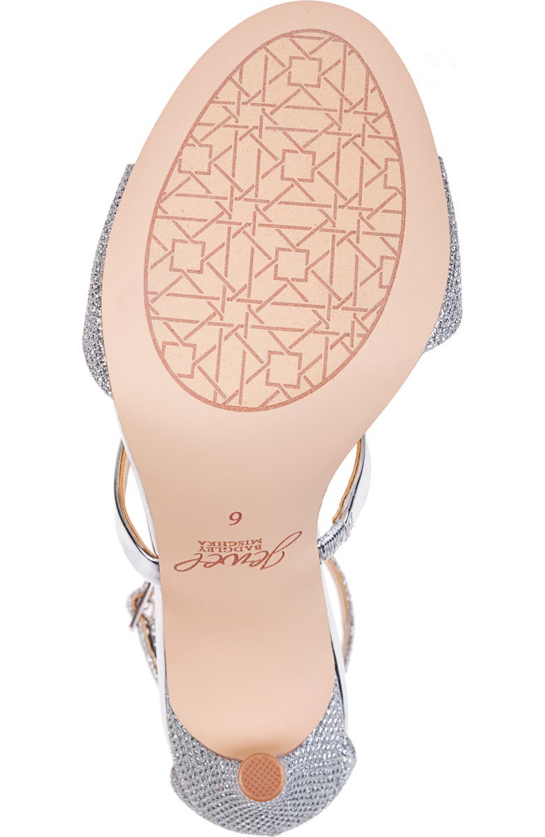 Jewel Badgley Mischka Rihanna Sandal, Alternate, color,