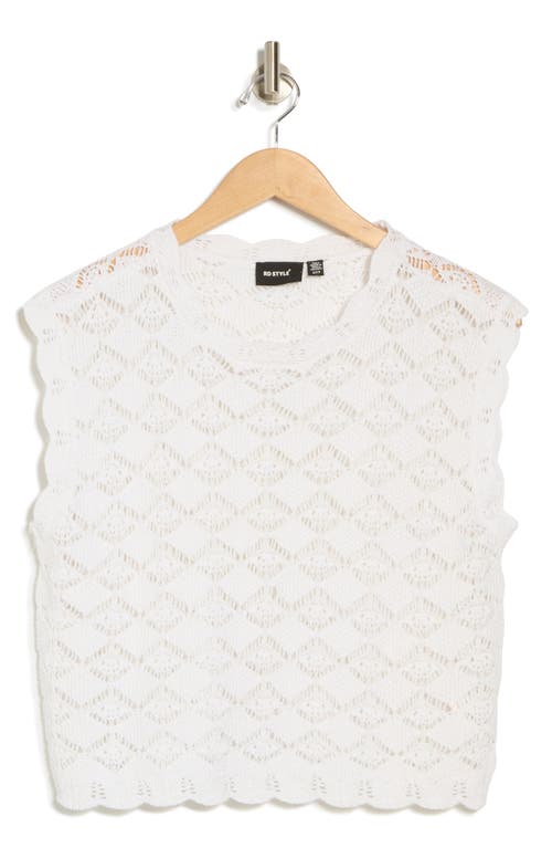 RDI RDI POINTELLE SLEEVELESS TOP
