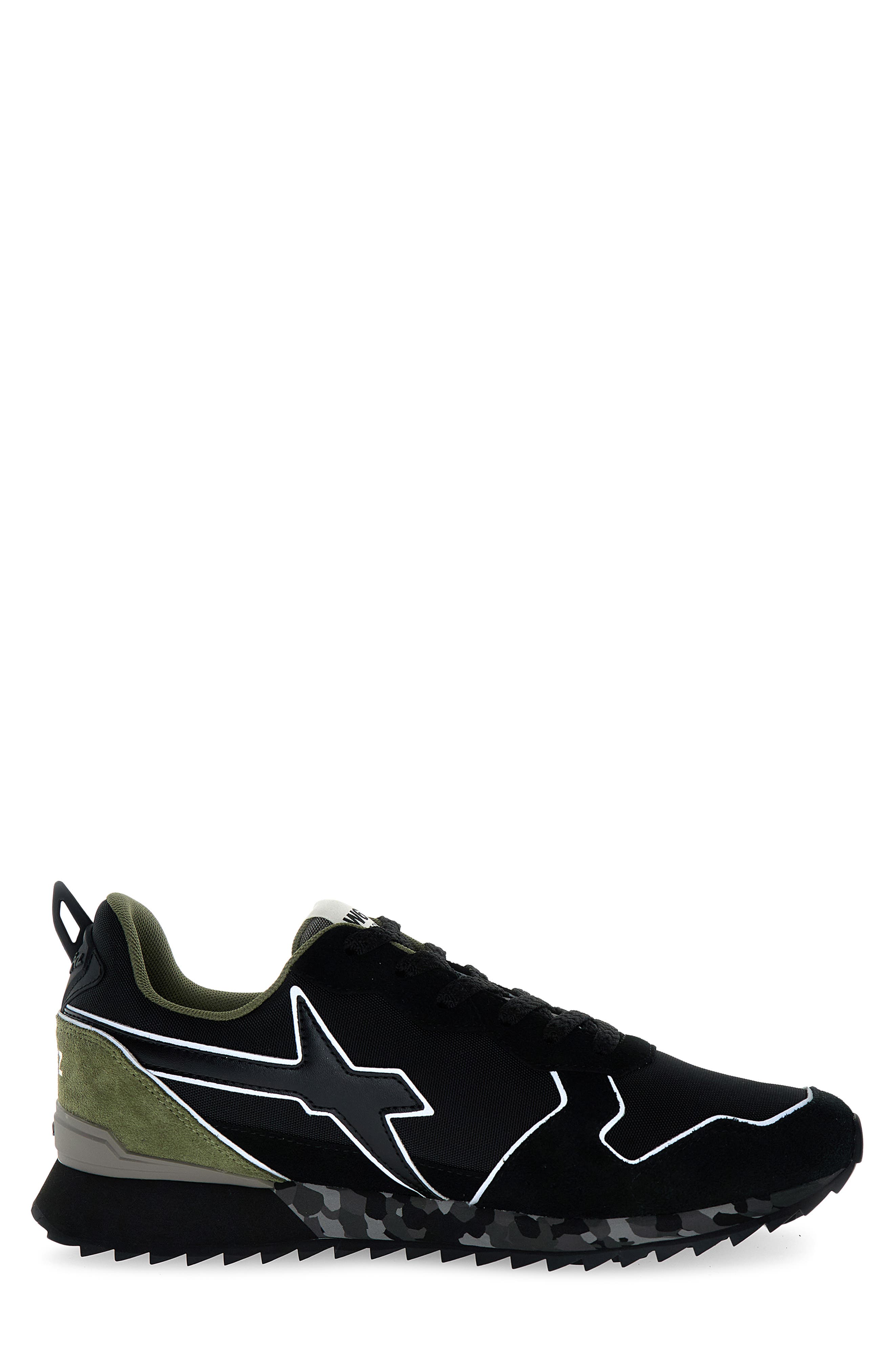 W6YZ Jet-M Sneaker, Main, color, Black Miltare