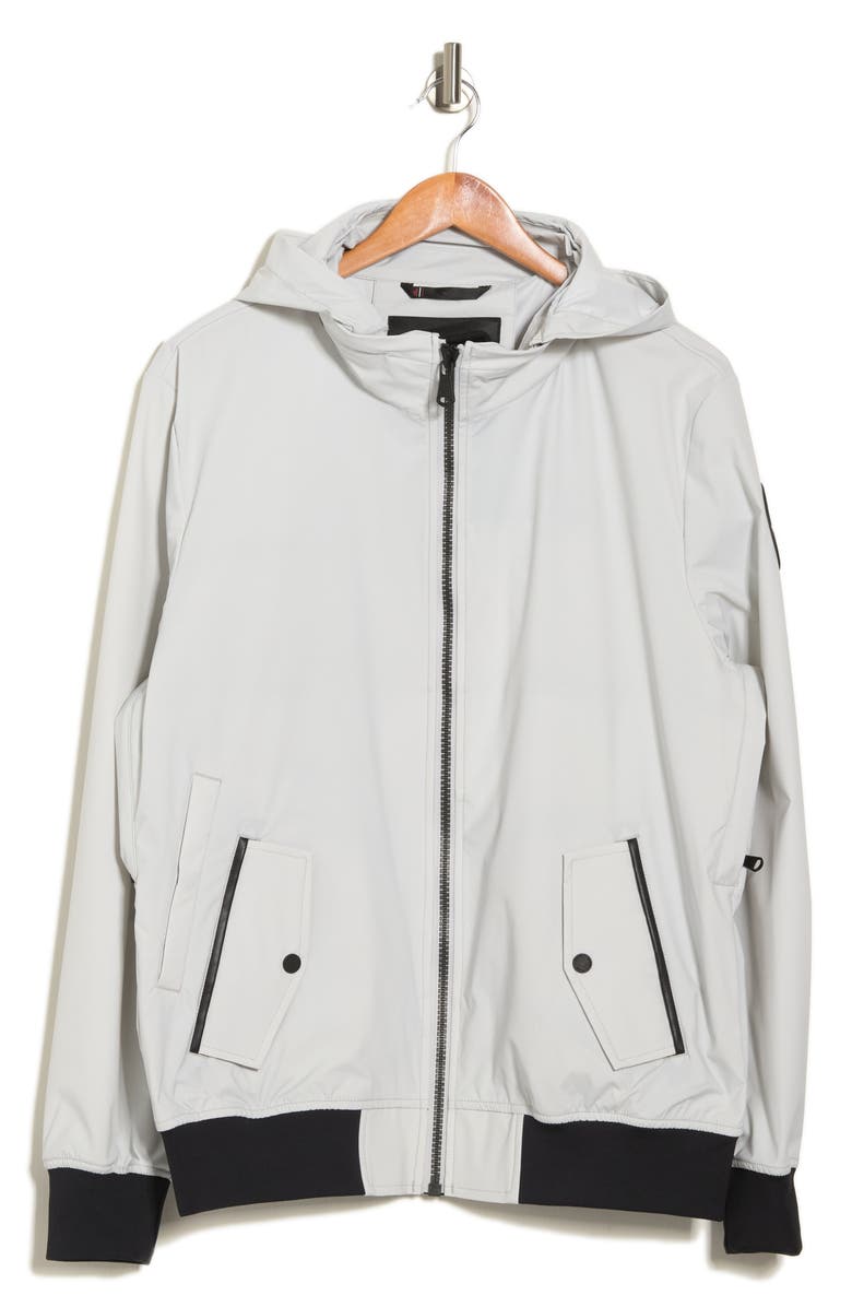 Pajar Halcyon Hooded Rain Jacket, Alternate, color, 