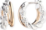Lauren Split Hoop Earrings