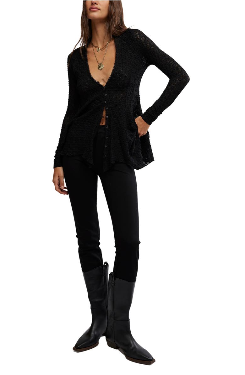 Free People Janey Lace Top, Alternate, color, 