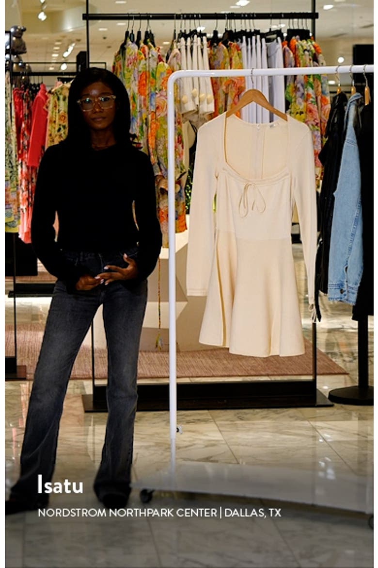 Caprice Long Sleeve Knit Dress video
