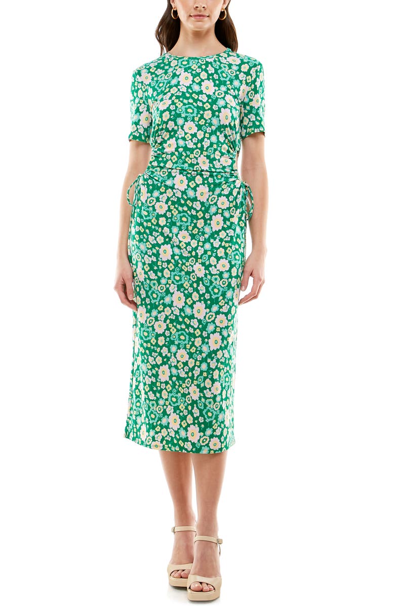 WAYF Jetset Cutout Knit Dress, Main, color,