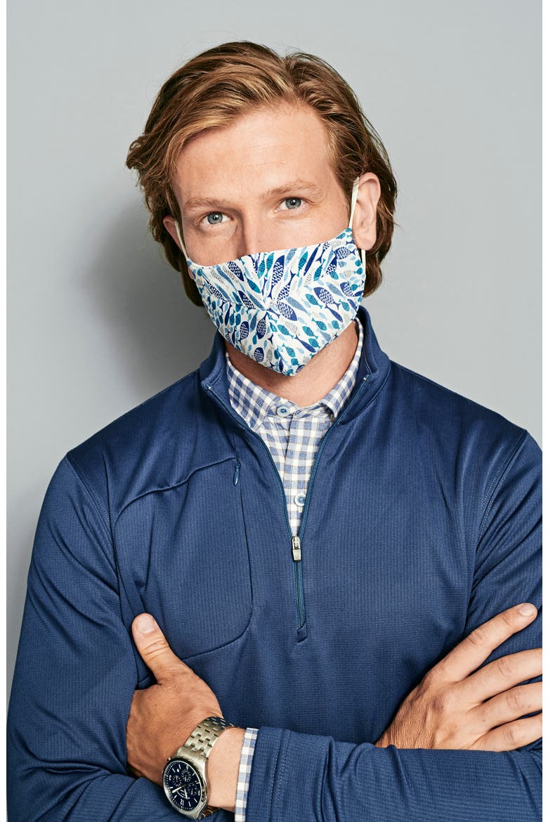 Adult Face Mask, Alternate, color, BLACK MARTINI