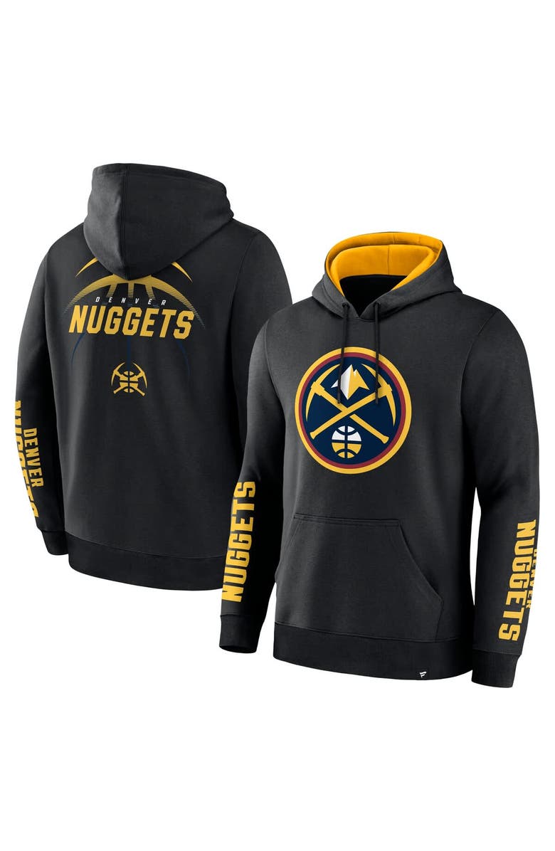 FANATICS Men's Fanatics Black Denver Nuggets Legacy Guard Pullover Hoodie, Alternate, color,