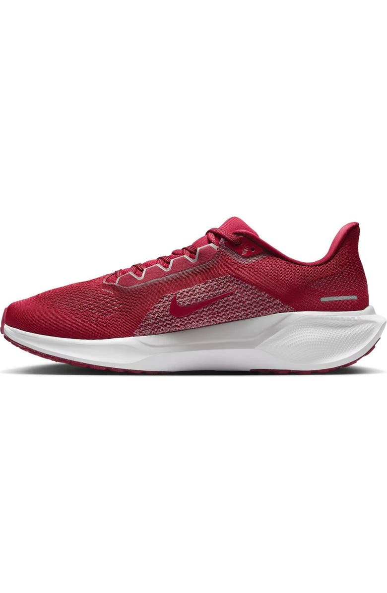 Nike Unisex Nike Crimson Alabama Crimson Tide Zoom Pegasus 41 Running Shoes, Alternate, color,