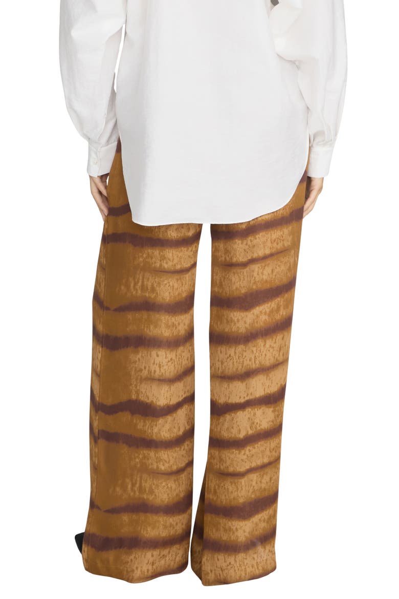 The Silk Lounge Pants, Alternate, color, LIGHT TIGER MULTI
