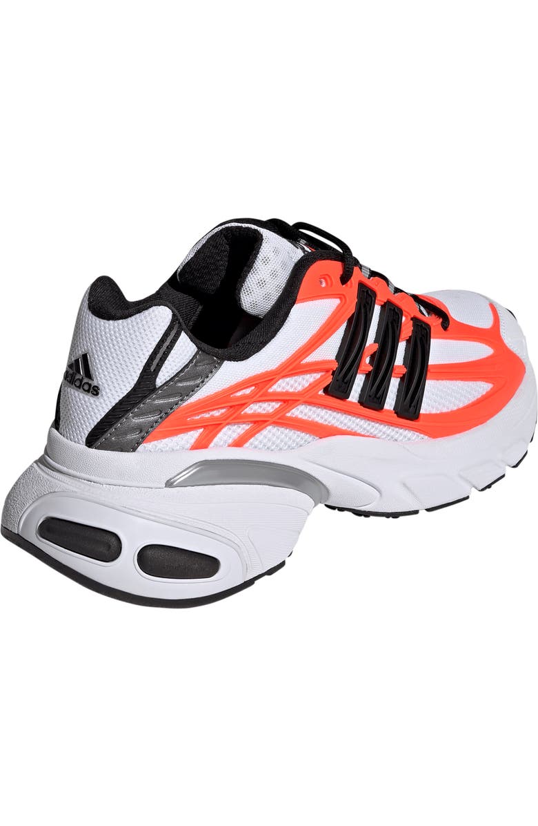 adidas Gender Inclusive Adistar Cushion XLG 2.0 Sneaker, Alternate, color, White/ Core Black/ Solar Ora