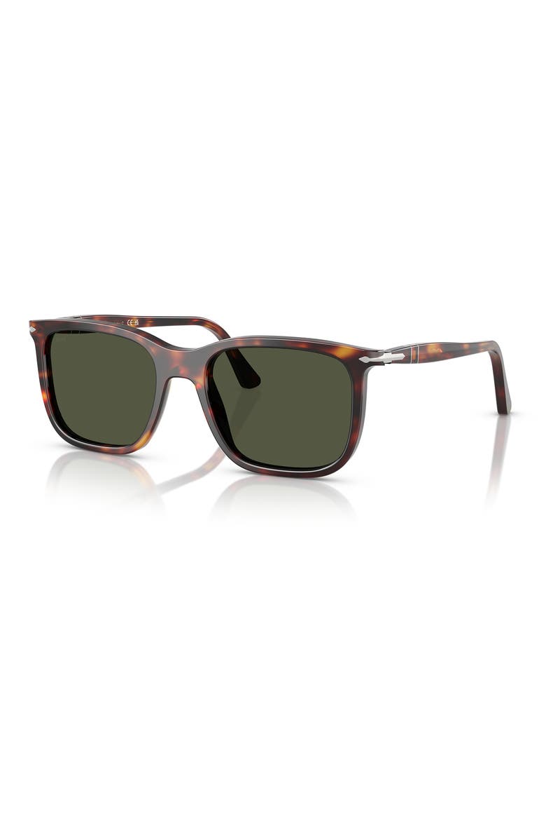 53mm Rectangular Sunglasses, Alternate, color, HAVANA