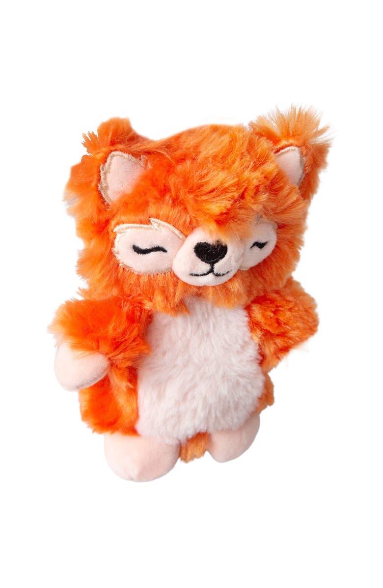 SnugArooz Young Panda, Orange and White Plush Dog Toy, Squeaks & Crinkles, Alternate, color, Orange