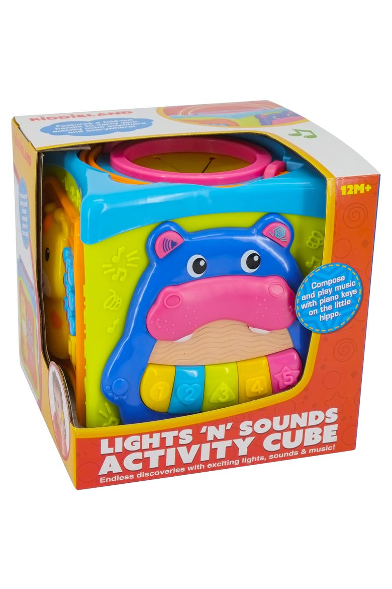 Light & Sound Activity Cube, Interactive Toy, Kids 1+, Alternate, color, Multicolored