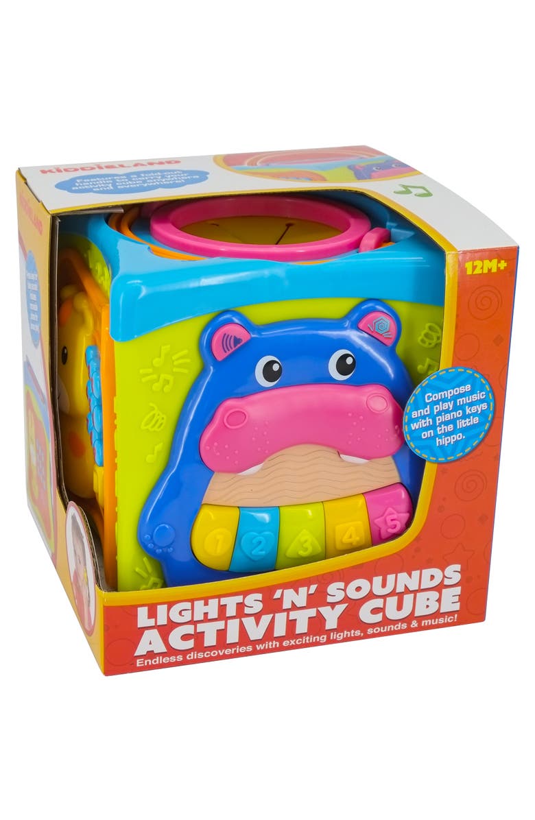 Kiddieland Light
Sound Activity Cube, Interactive Toy, Kids 1+, Alternate, color, Multicolored